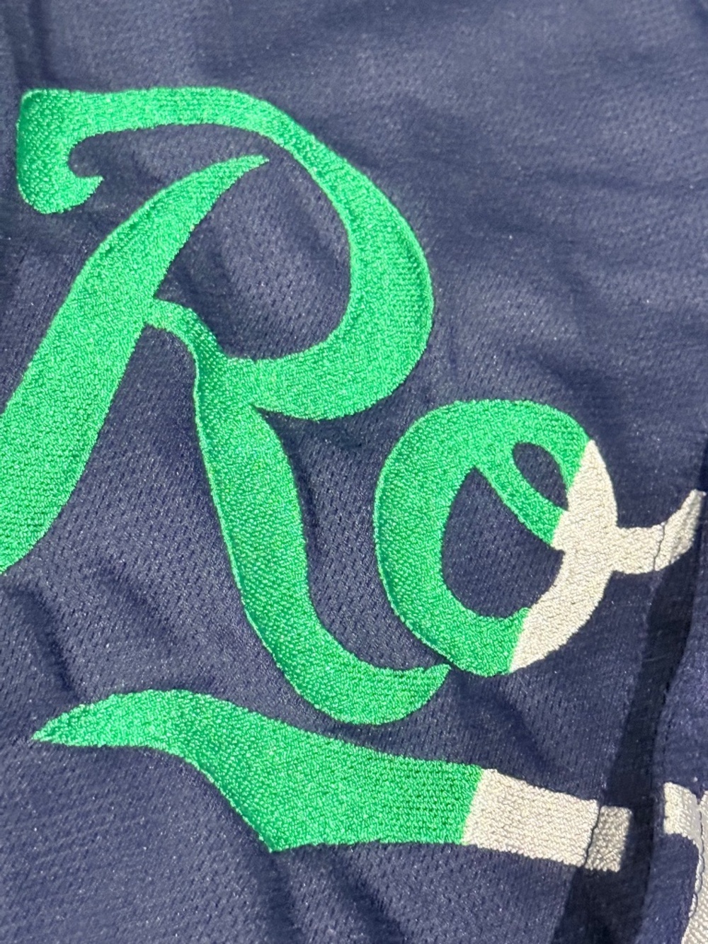 Kansas City Royals Italian Heritage Jersey Navy Blue Size M Medium MLB